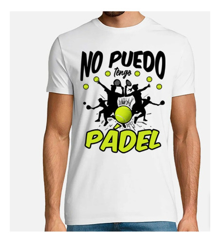 Polera Unisex Padel Deporte Equipo Algodon Estampado