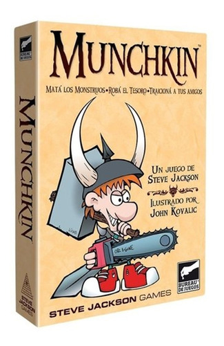 Juego De Cartas Munchkin Bureau De Juegos Original Excelente