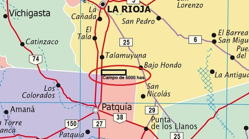 Campo En Venta En Patquia, La Rioja