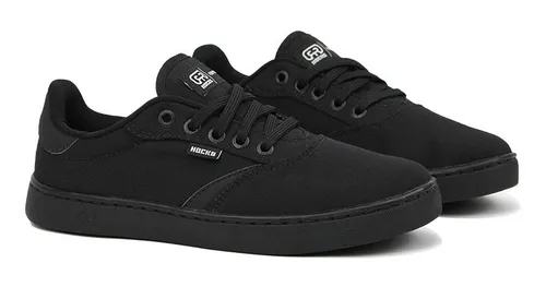T nis De Skate Hocks Trip Black Todo Preto Lona Original
