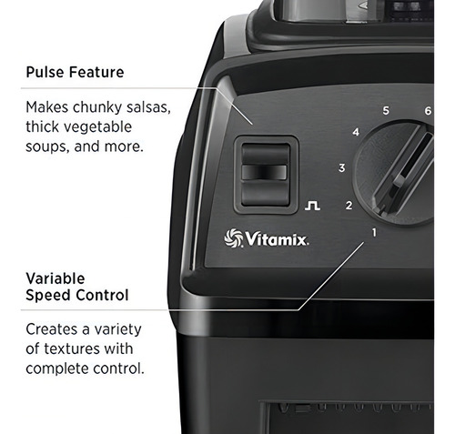 Licuadora Vitamix E310 Explorian, Grado Profesional, 48 Oz. Color Slate