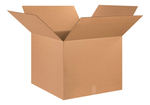 Caja Corrugada 25 X 20 Kraft 10 Envio Descuento Ee Uu.