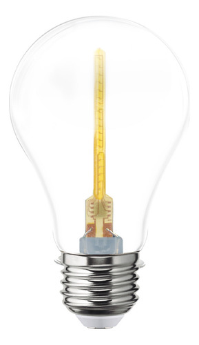 Foco Led Aksi 1w A19 Estela De Luz Base E27 Cálida Luz Luz Cálida