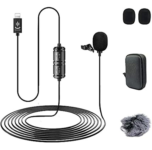 Microfono Profesional Lavalier Para iPhone X Xr Xs Max 8 8pl