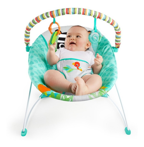 Imagen 3 de 6 de Silla Vibradora Zebra Bright Starts K11458