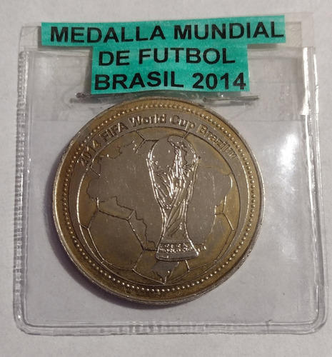 Medalla Del Mundial De Fútbol Brasil 2014