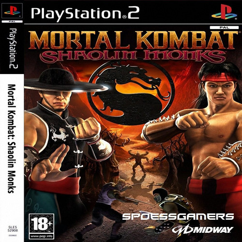 Mortal Kombat Shaolin Monks Ps2 Desbloqueado Patch