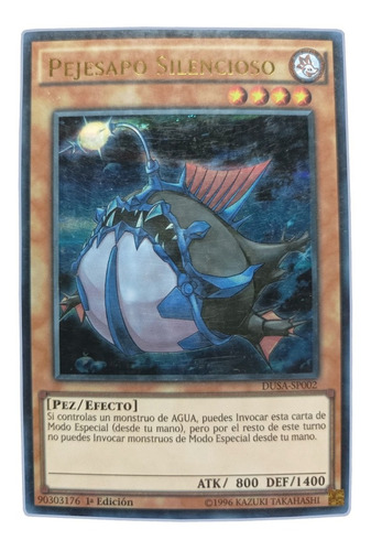 Yugi-oh! Silent Angler Dusa-en002 Ultra