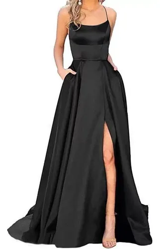 Vestidos en satin elegantes sale