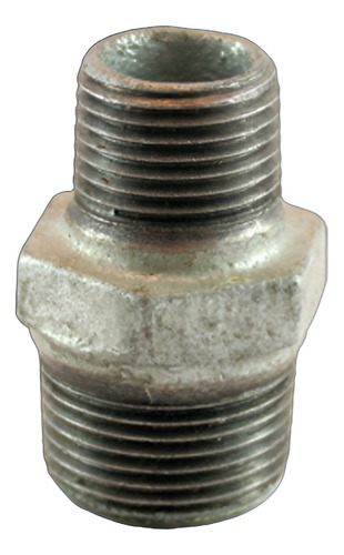 Pack 5 Union Niple Galvanizado Con Tuerca 1 Pulgada