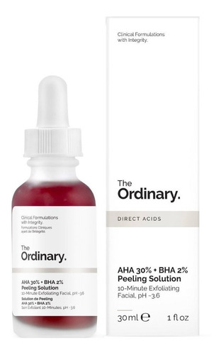 Sérum Aha 30% + Bha 2% Peeling Solution The Ordinary 30ml