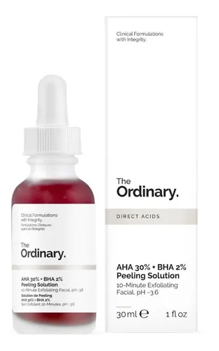 comprar Sérum The Ordinary  Aha 30% + Bha 2% Peeling Solution 30ml Todo Tipo De Piel Noche