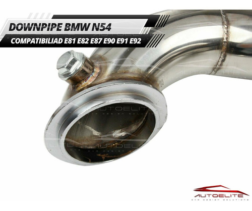 Imagen 4 de 10 de Downpipe Bmw 2/3/4 N54 135i 335i E82 E87 E81 E90 E92 E91