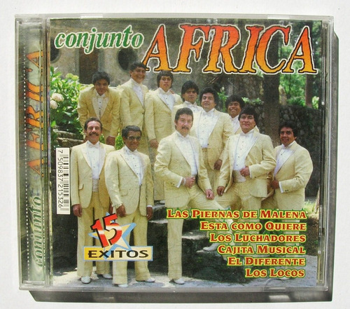 Conjunto Africa 15 Exitos Cd Mexicano 1999
