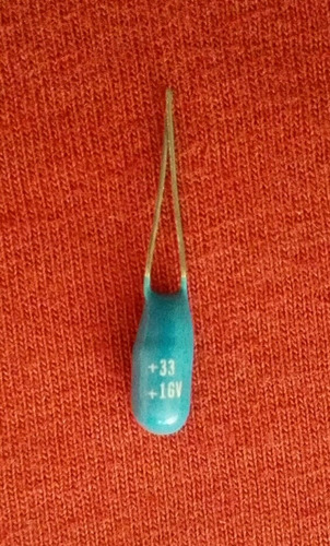 Capacitor 33 Mf 16 Volt [255] 