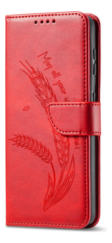 Funda De Piel Tipo Libro Para Oppo A12/ A5s/a12s Con Función Atril Magnética