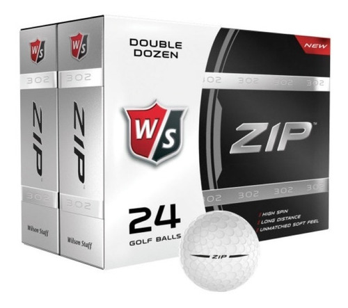 Kaddygolf Pelotas Golf Wilson Staff Zip Blanda 24+12 Regalo