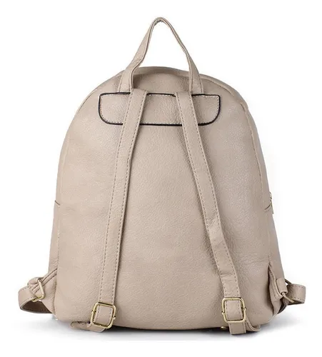 Mochila De Mujer Suvan Beige Park West