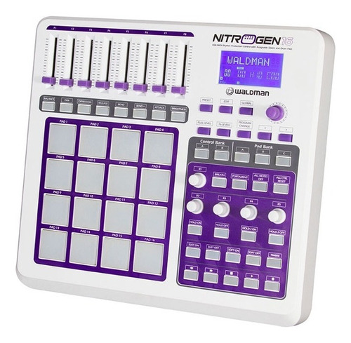 Nitrogen 16 Controlador Dj Usb/midi - Waldman +