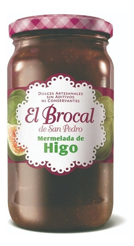 Mermelada El Brocal Higo 420g. - Libre De Gluten