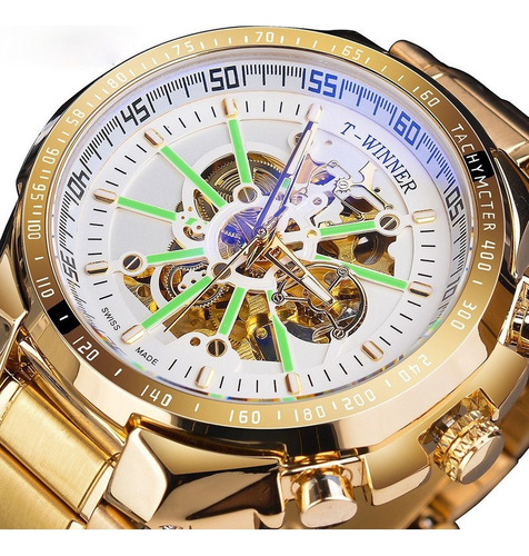 Nuevos Relojes Automáticos For Hombre Con Cristal De Luz