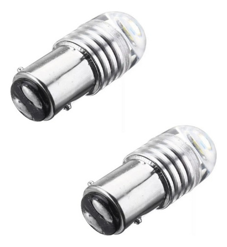 Lampara Led Auto 2 Polos Lupa Giro Stop Posicion Frio X2  