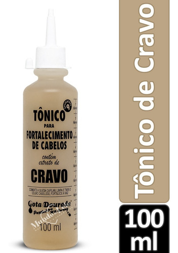 Tônico Fortalecedor Do Cabelo Extrato De Cravo Gota Dourada