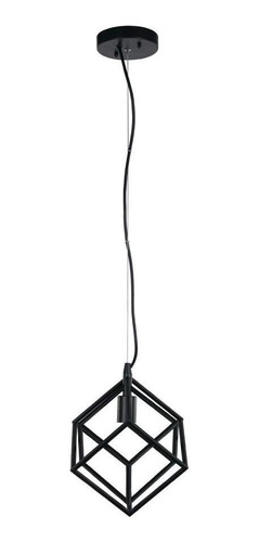 Lámpara Colgante Acero Negro 8.5w 100v