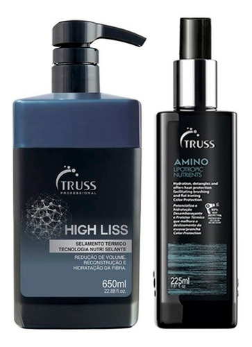 Truss High Liss Selamento Térmico+ Amino Protetor Térmico