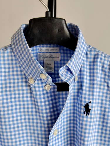 Camisa Ralph Lauren Oxford Niño 