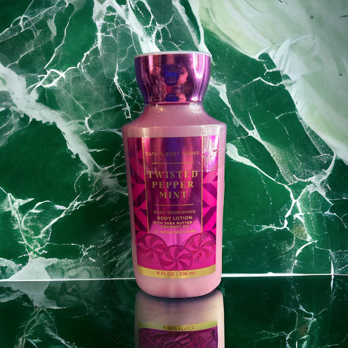 Bath & Body Works Body Lotion Twisted Peppermint Cool Peppermint, Sugared Snow, Fresh Bálsam, Vanilla Butter Cream