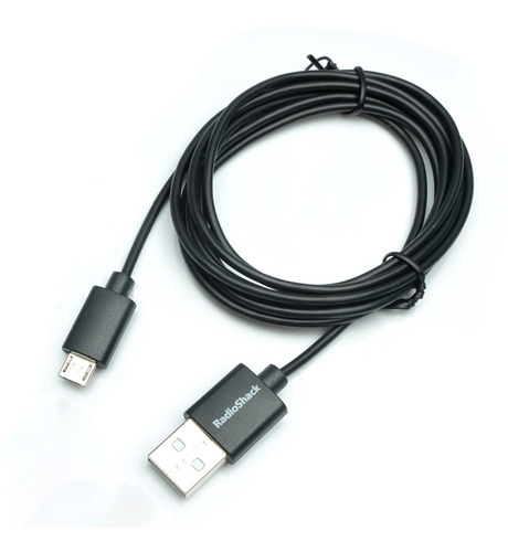 Cable Usb-micro Usb Radioshack (negro, 1.8 M) | 81222 Color Negro