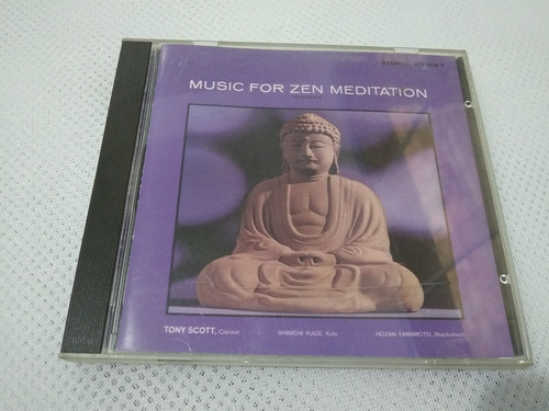 Cd Music For Zen Meditation Tony Scott Importado