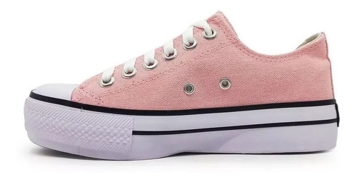 Zapatilla 8010 Jaguar Mujer Plataforma Livianas Urbanas Lona