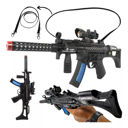 Arminha De Brinquedo Rifle M-16 Fricção Faz Barulho Força em Promoção na  Americanas