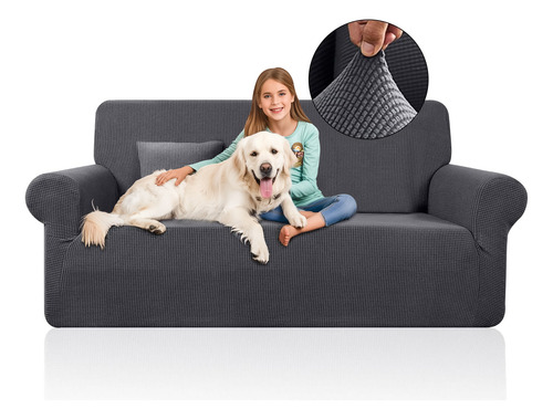 Funda Elástica Sofá Protector Cubre Sala Ajustable 3 Plazas