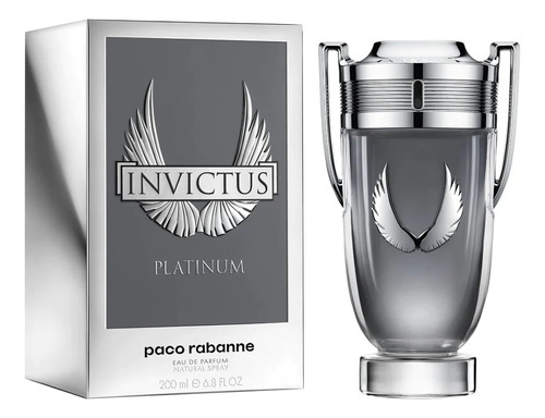 Perfume Invictus Platinum De Paco Rabanne 200ml. Caballero