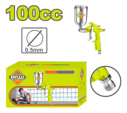 Pistola De Pintar Neumatica 100cc Dyllu