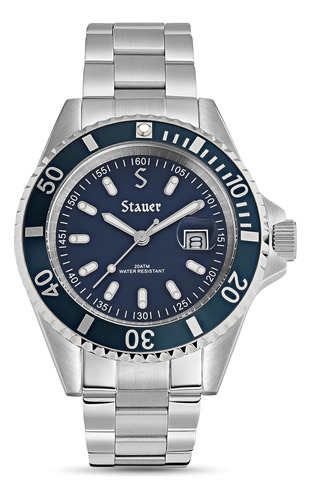 Stauer Excursion Reloj De Buceo De Acero Inoxidable Para Hom