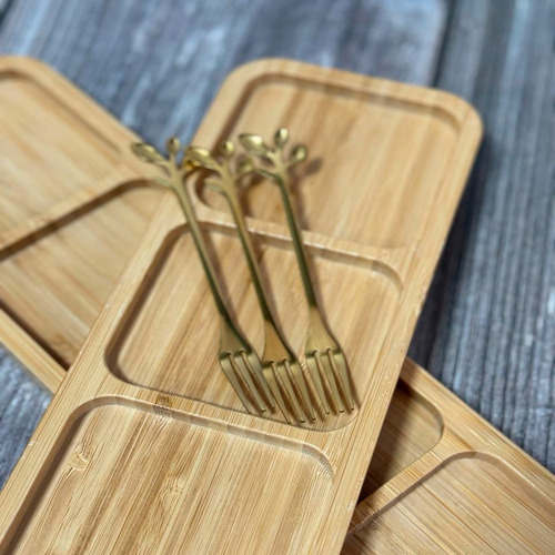 Pincho De Copetin Picada Tenedor Acero Dorado Pettish Online Hojas