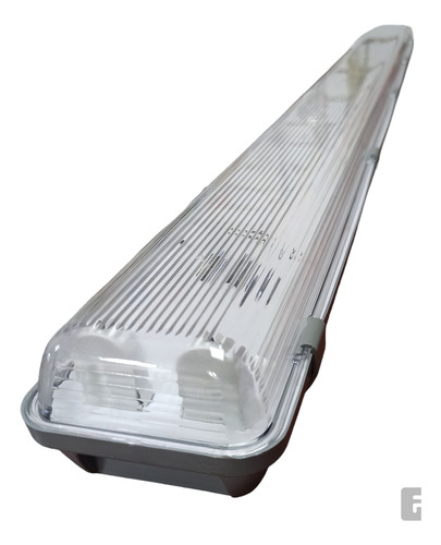 Carcasa Hermética Para Doble Tubo Led T8. 120cm. 