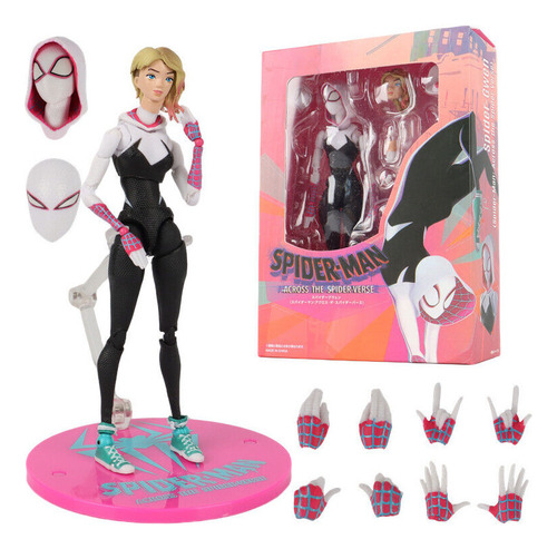 Figura De Acción Shf Gwen Stacy Spider-man Modelo Spidergwen