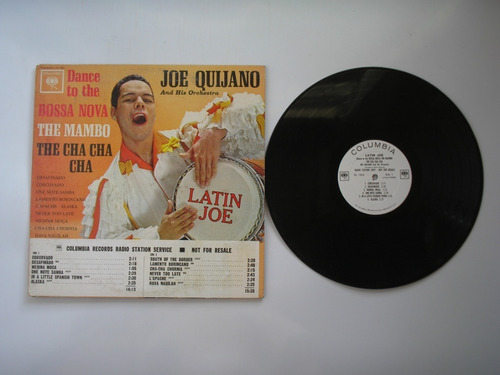Lp Vinilo Joe Quijano And His Orchestra Latin Joe Usa 1962