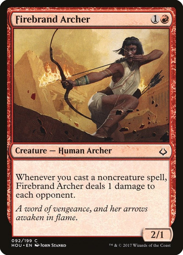 Carta Magic Firebrand Archer X4 Playset Hour Of Devastation