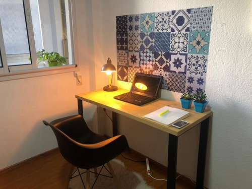Vinilo Azulejo Mosaico Adhesivo 30x30 Piso X 10u Laminado Color Old Blue