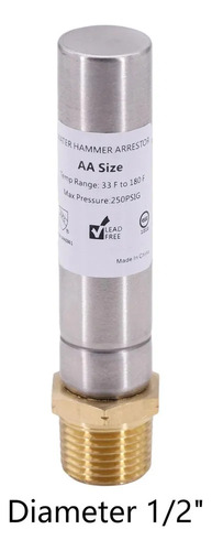 Supresor De Golpes De Ariete, Rosca Npt De 1/2 Para
