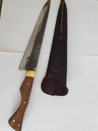 Cuchillo Gardeliano 3 Rayas N°9 De22cm De Hoja Ac.carbono 