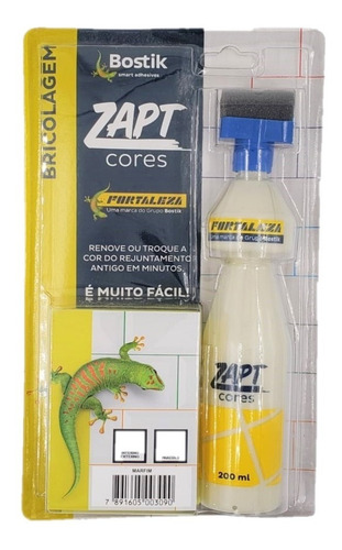 Zapt Tinta Para Rejunte Marfim 200ml