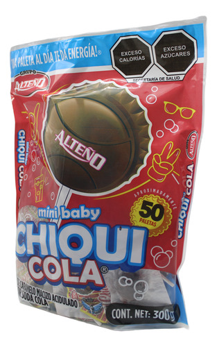 Paleta Mini Baby Chiqui Cola Alteño 300g Envasada