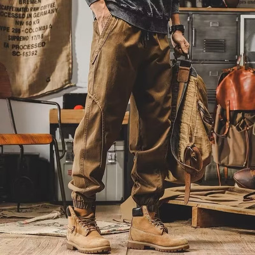 Pantalones Casuales De Fibra De BambĂș Para Hombre, Corte Rec